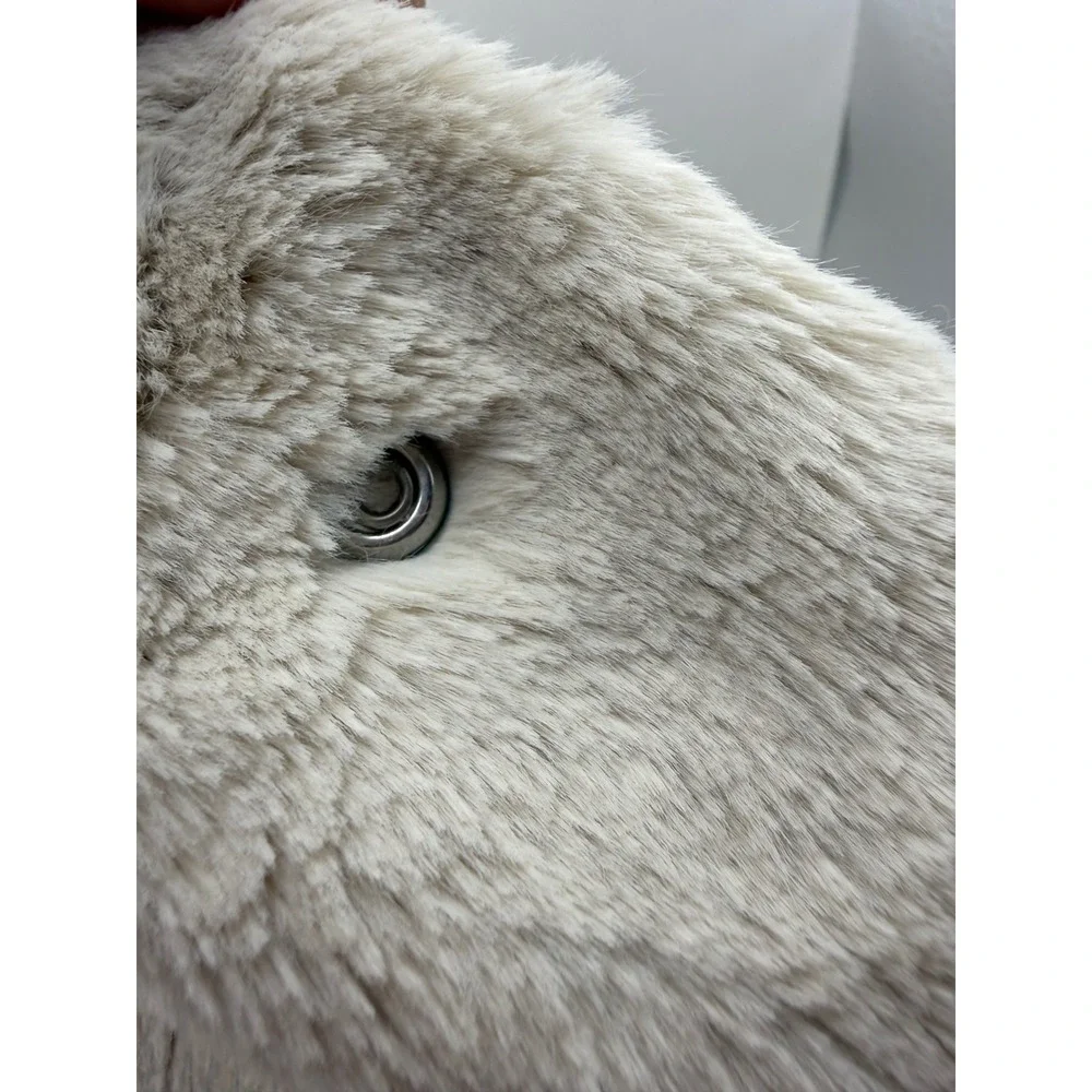 Steiff Hoppie Bunny Soft Cuddly Friends Beige Plush Rabbit 063856 9 Inch